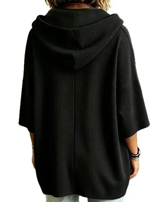 Hoodie Met Capuchon Trekkoord Relaxed