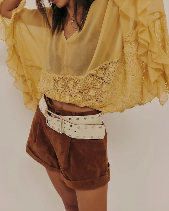 Cover-Up Kant Patchwork Mesh
