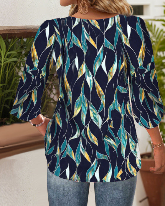 Blouse Casual V-Hals