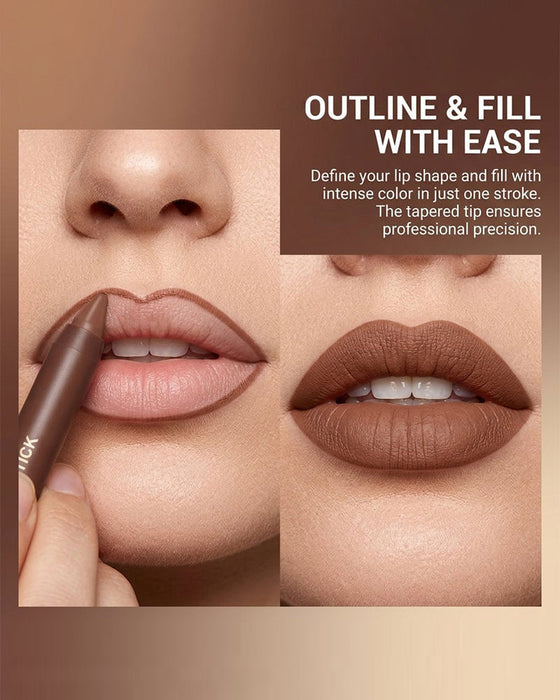 Fluweel Matte Zijde Textuur Hoog Pigment Lippenstift