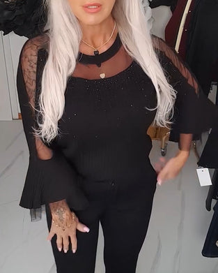 Top Klokmouw Mesh-Panelen