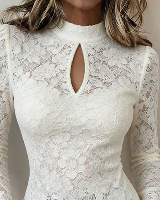 Top Kleine Coltrui Hol Kant Slim-Fit