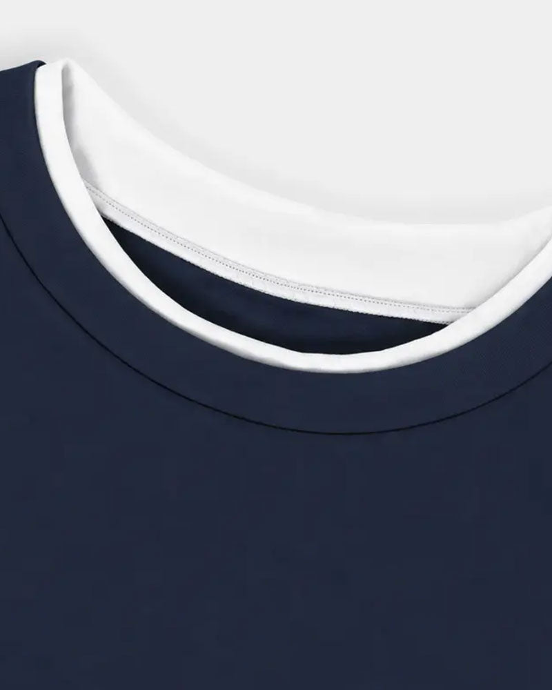 Set Effen Kleur Lange Mouwen Tweedelig