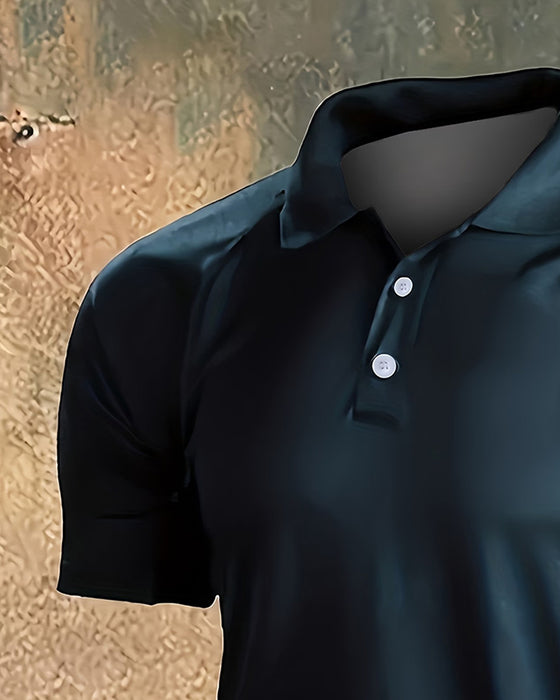 T-Shirt Kraag Sterren En Strepen Korte Mouw