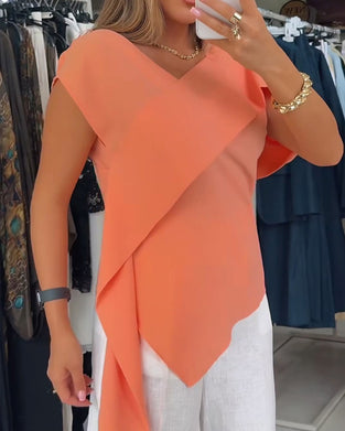 Blouse Ruffle Design Mode
