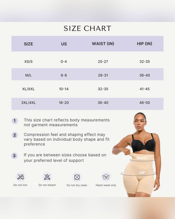 Shapewear Voor Dames Naadloos Hoge Taille Buikcontrole