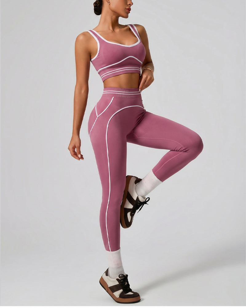 Set Sport Tank Hoge Taille Yoga