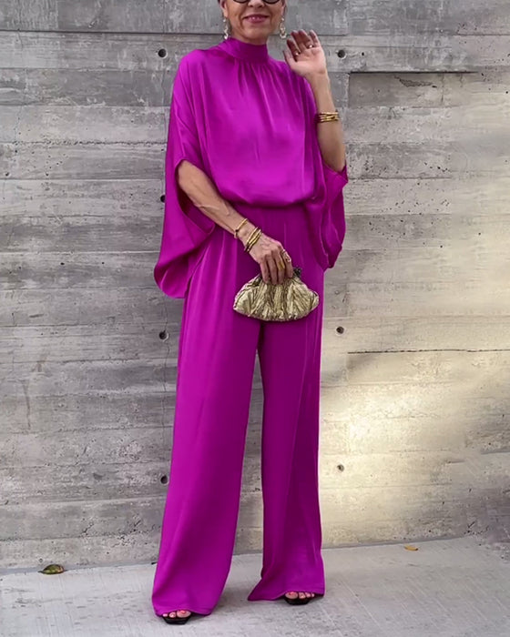 Effen kleur elegante ontwerpset