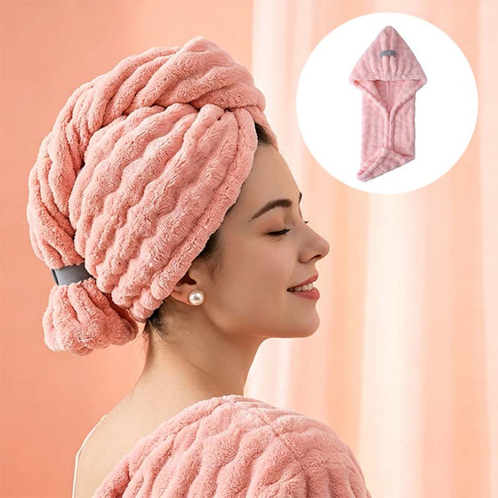 Ultra-Absorberende Sneldrogende Haarturban