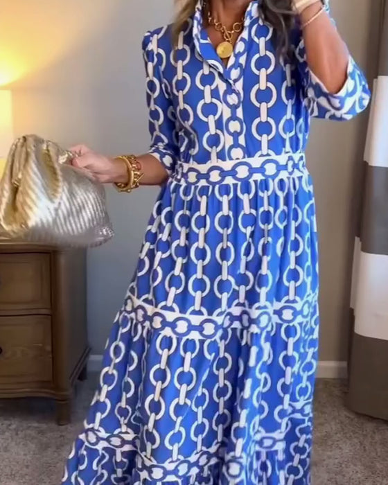 Jurk Casual Vakantie Boho