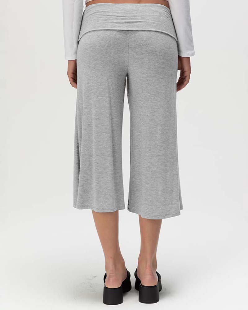 Broek Effen Kleur Bermuda Casual
