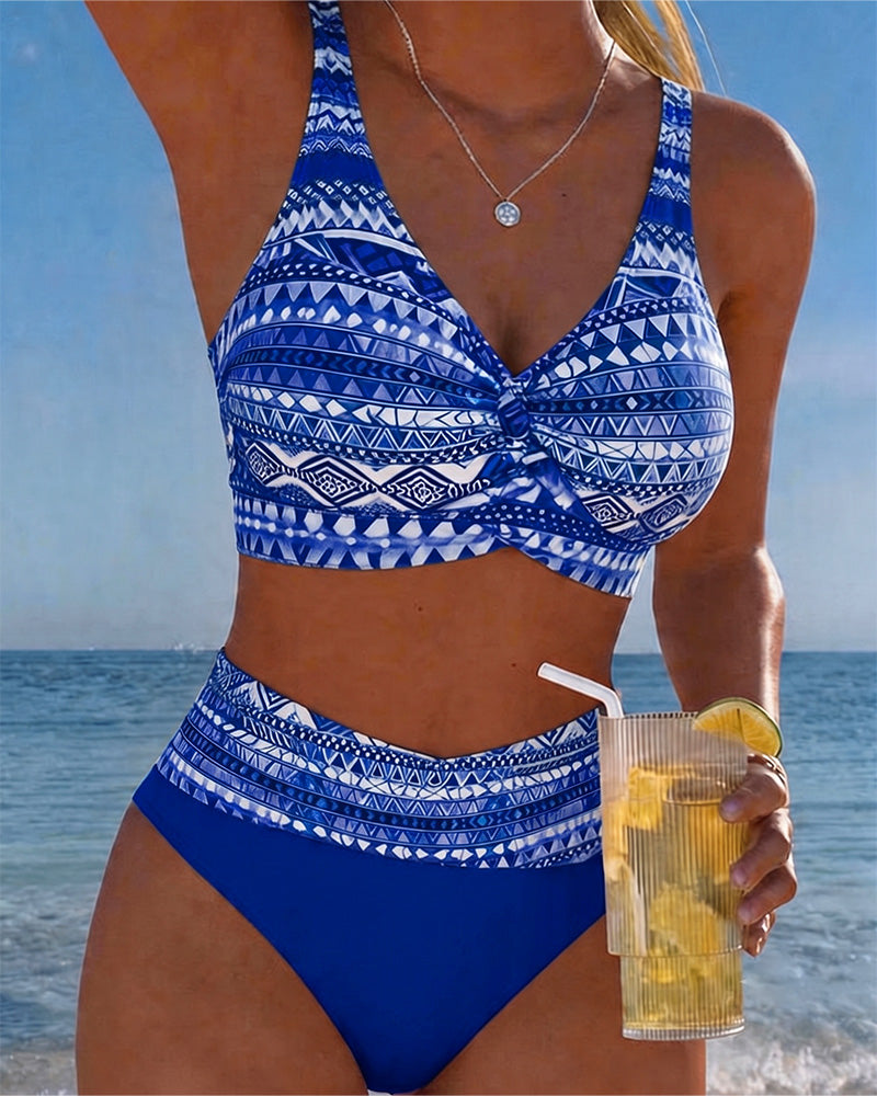 Bikini Geometrisch Tweedelig