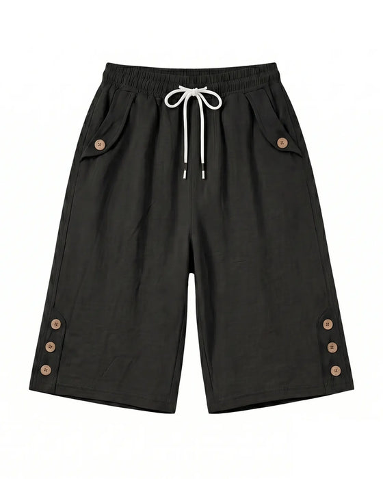 Broek Trekkoord Casual Kort