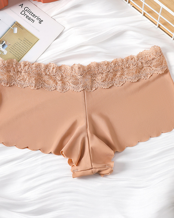 Slip Met Kant Rand En Middelhoge Taille