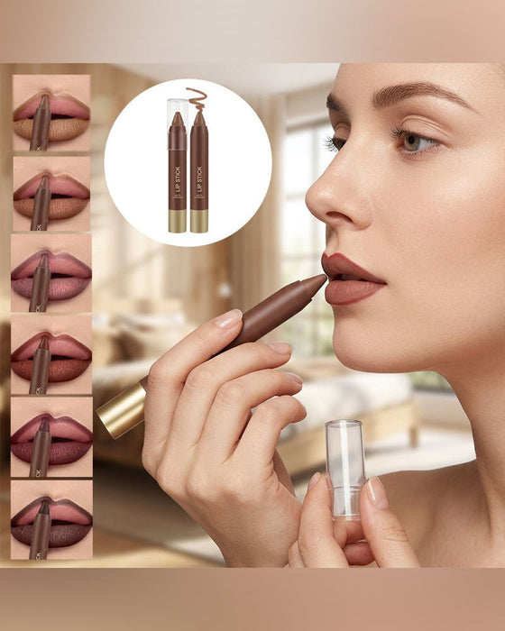 Fluweel Matte Zijde Textuur Hoog Pigment Lippenstift