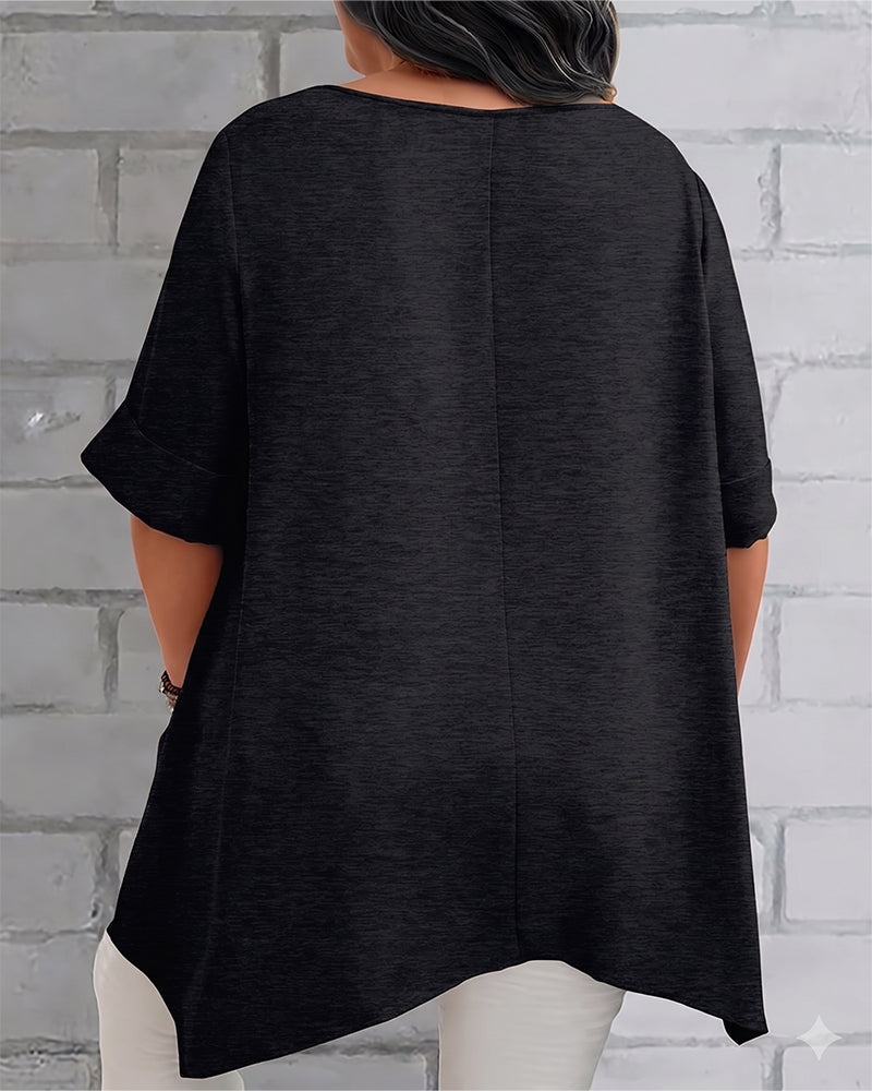T-Shirt Loose Zijzak