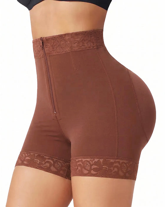 Broek Kant Rits Hoge Taille Bil Liften