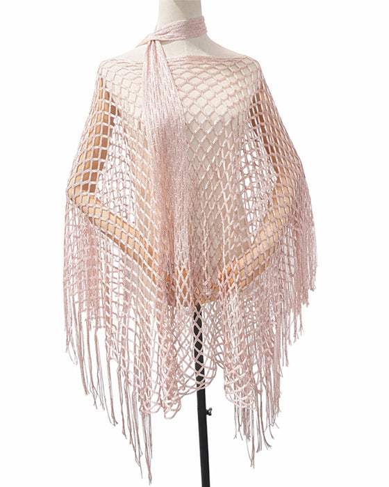 Pullover Franje Mesh Uitgesneden
