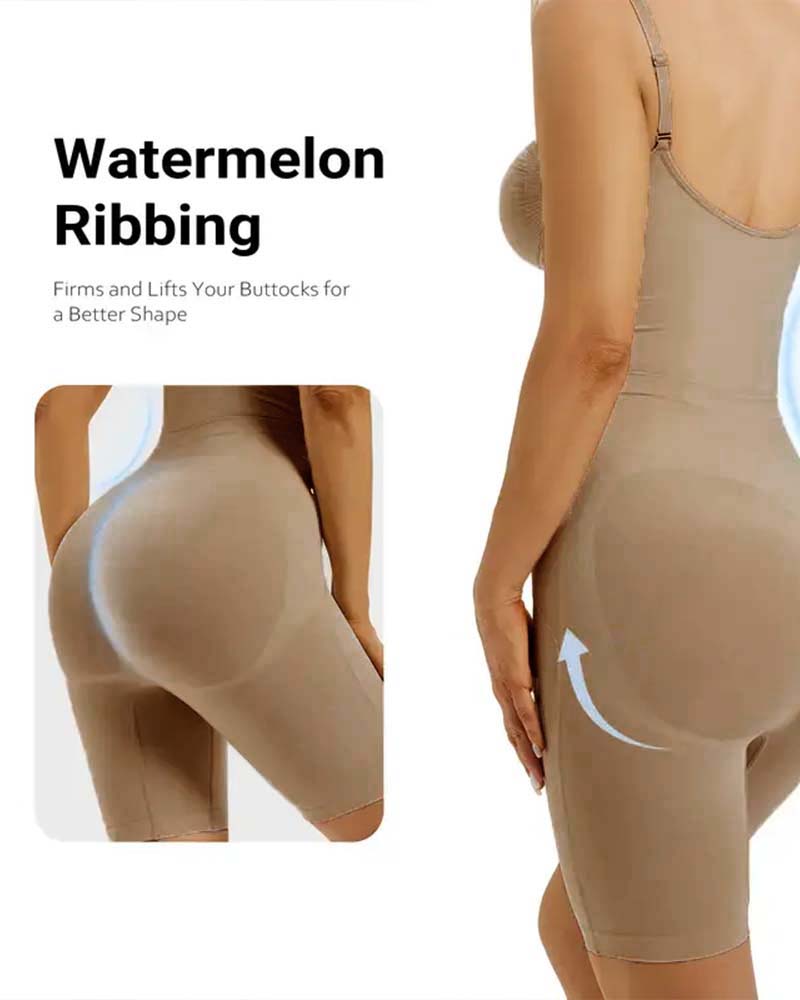 Bodysuit Rugsluiting Mooie Rug Vormend