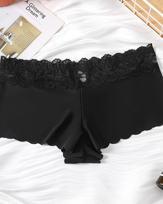 Slip Met Kant Rand En Middelhoge Taille