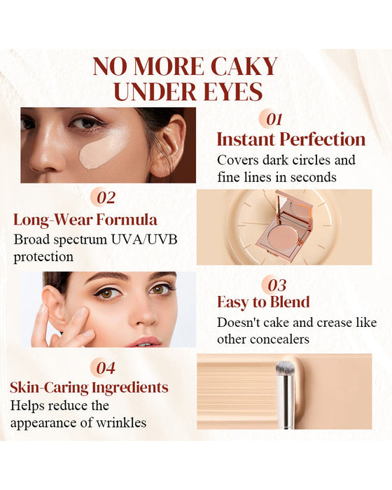 Oogonder-Corrigerende Kwast Zonder Concealer