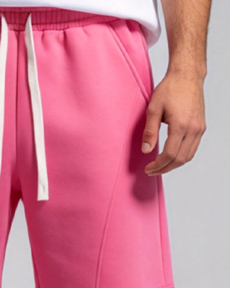 Shorts Voor Heren – Met Trekkoord, Casual Voor Woon-Werkverkeer