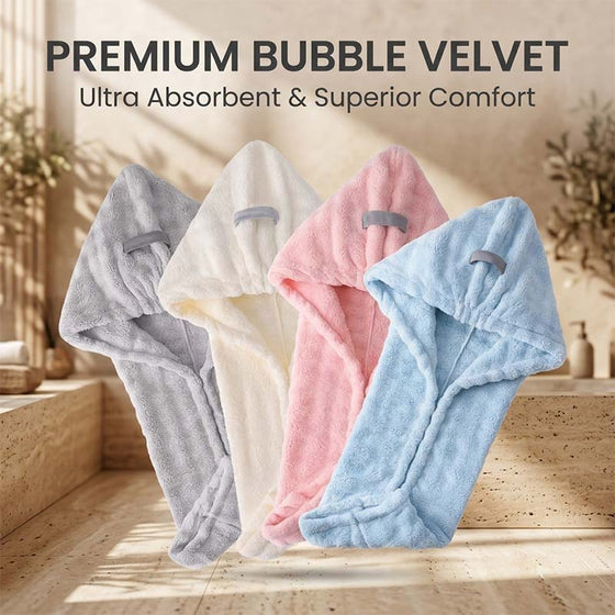 Ultra-Absorberende Sneldrogende Haarturban