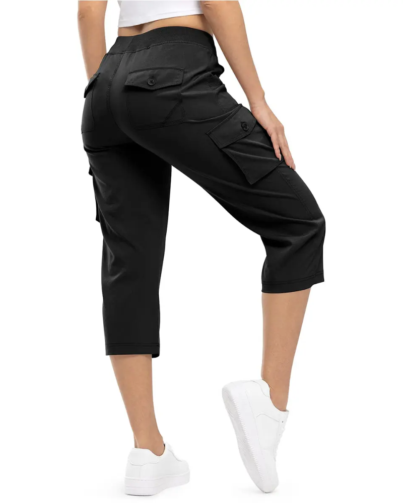 Broek Casual Cropped Multi-Zak Wandelen