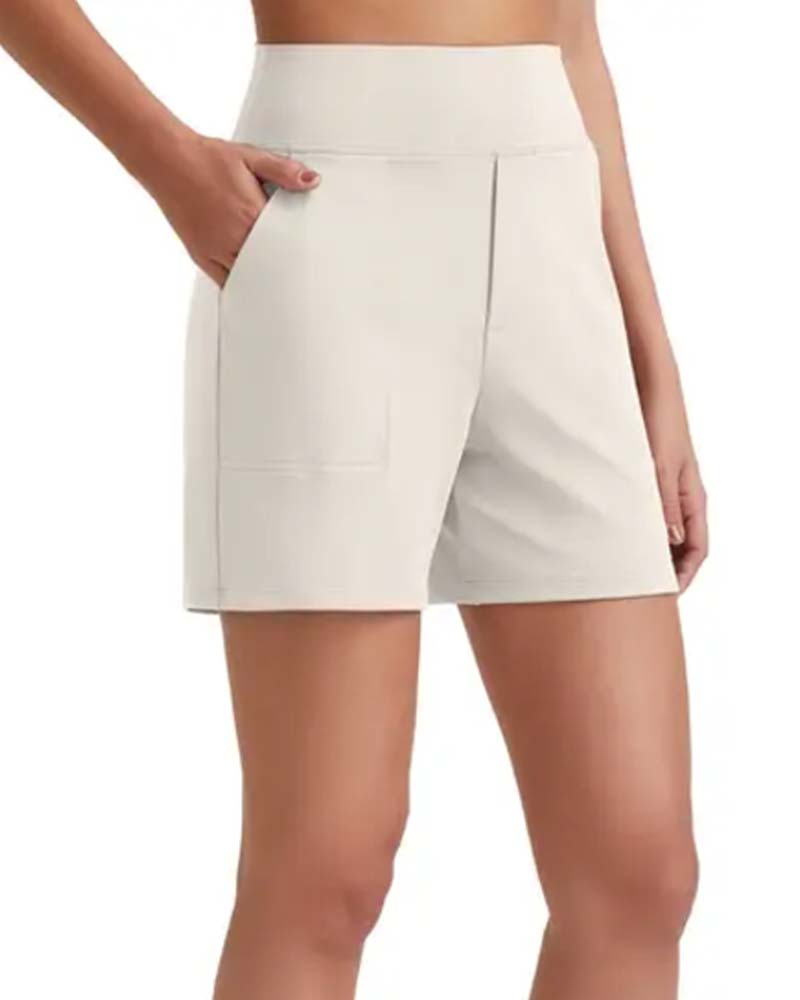 Shorts Hoge Taille Sportief Hardlopen