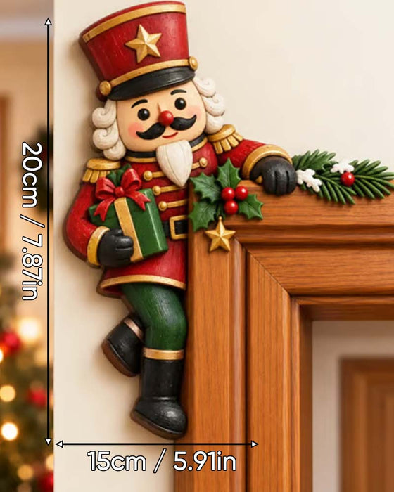 Decoratie Kerst Gluur Deurkozijn Hoek