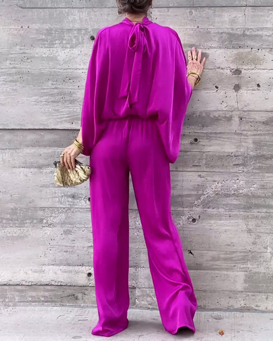 Effen kleur elegante ontwerpset