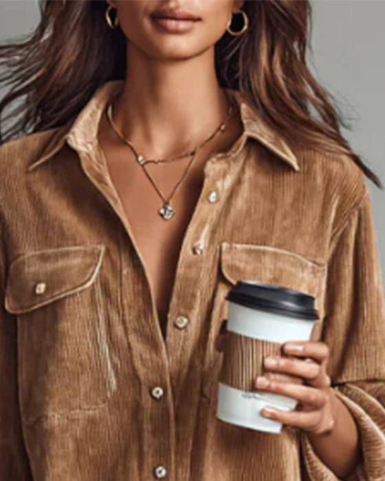 Modieuze En Elegante Jurk Met Revers