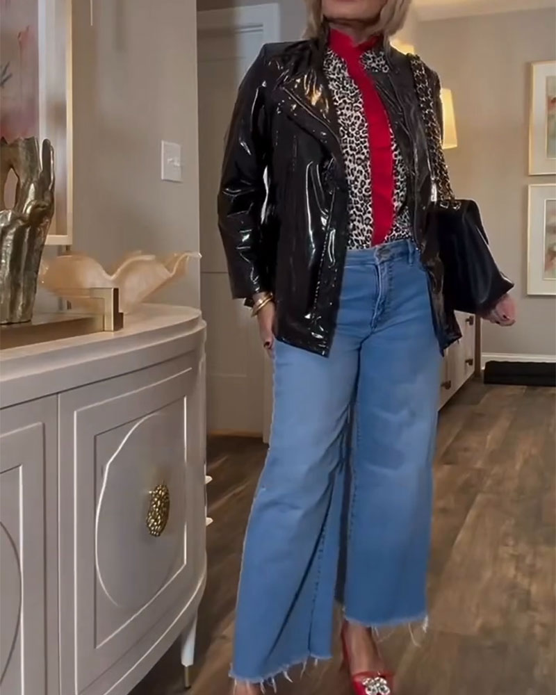 Bloes Gerimpeld Luprint Color-Block