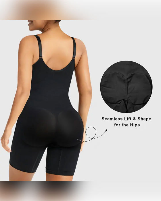 Shapewear voor Dames Buikcontrole Bodysuit Rits Comfort Ultra Stretch Stof