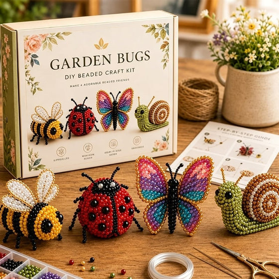 3D-kralendierenset - DIY-miniatuurdiertjes set voor beginners