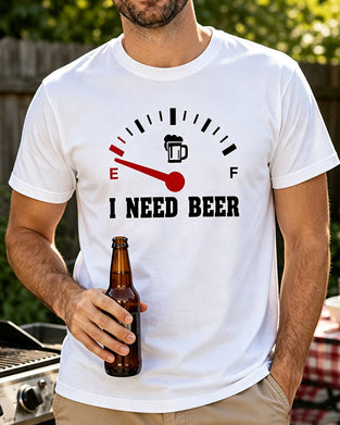 T-Shirt Heren Zandloper Print