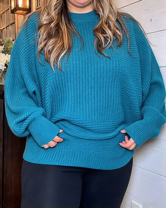 Pullover Stijlvol Vleermuismouw