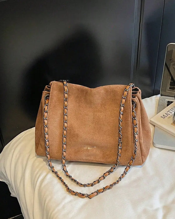 Tas Effen Suède Crossbody Schouder