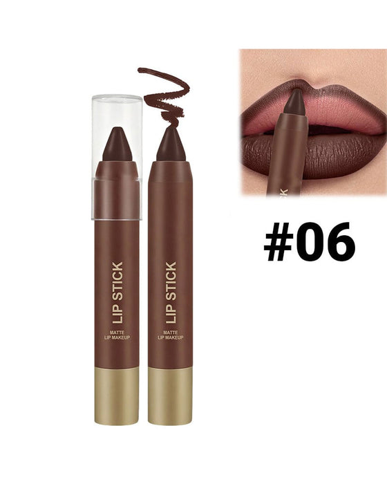 Fluweel Matte Zijde Textuur Hoog Pigment Lippenstift
