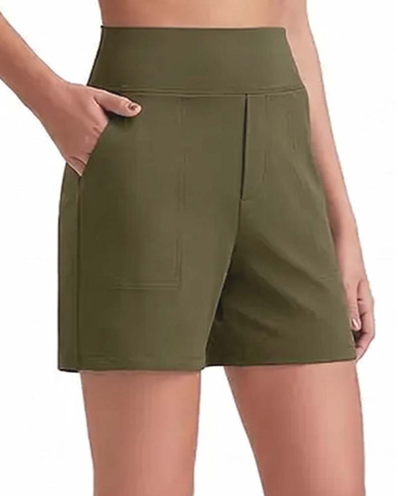 Shorts Hoge Taille Sportief Hardlopen
