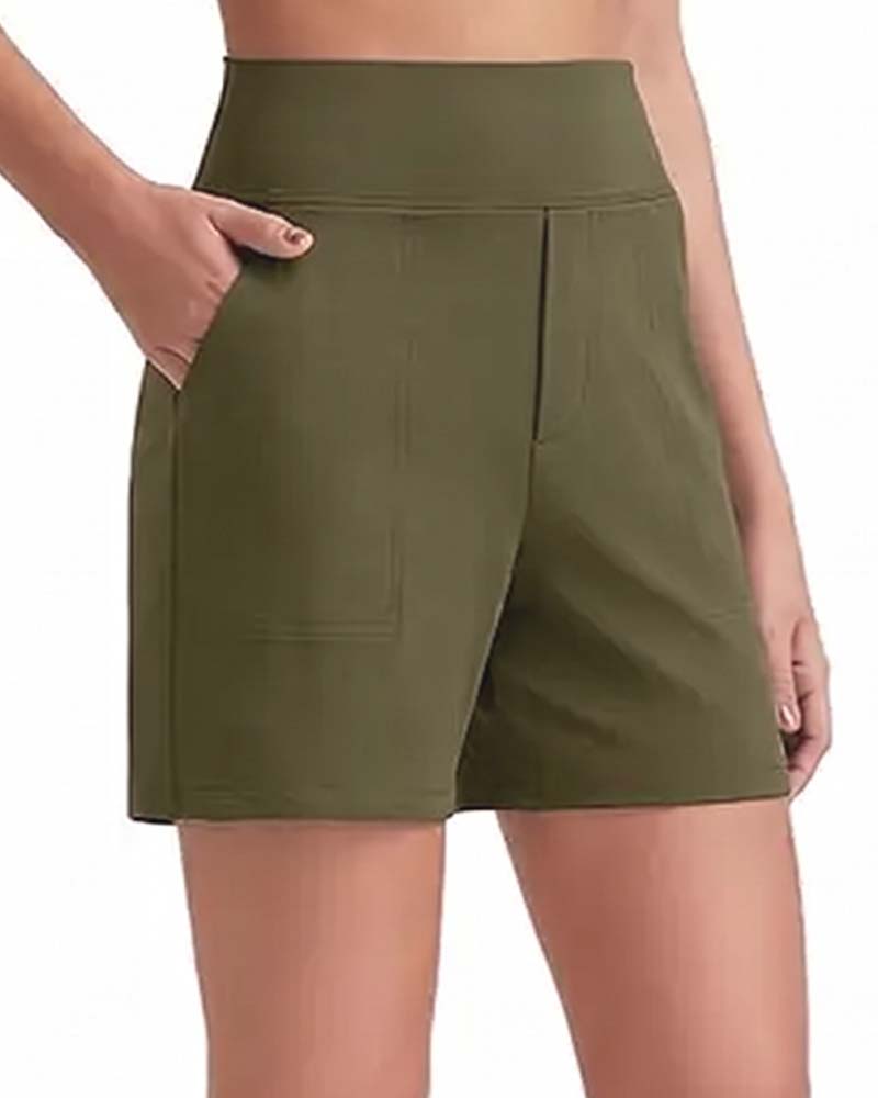 Shorts Hoge Taille Sportief Hardlopen