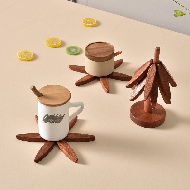 👍 Een Boom Massief Hout Isolatie Placemat
