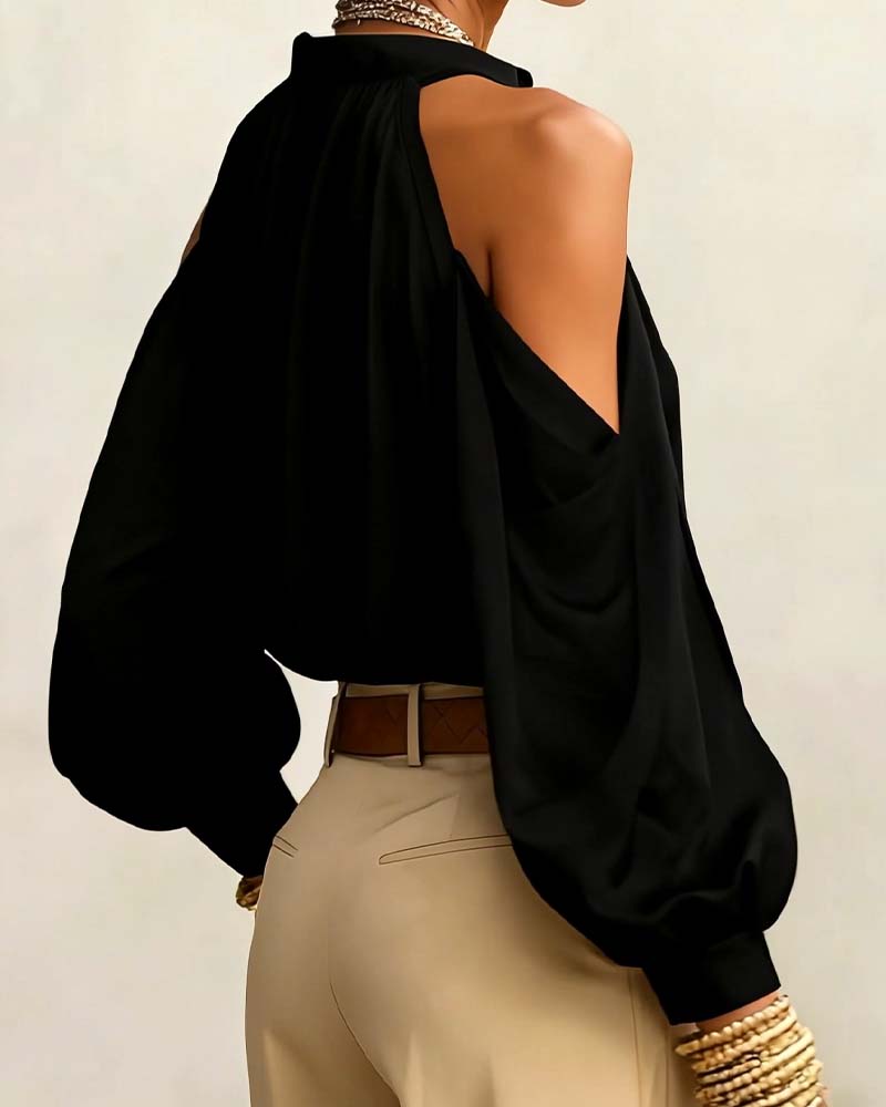 Blouse Off Shoulder Mode