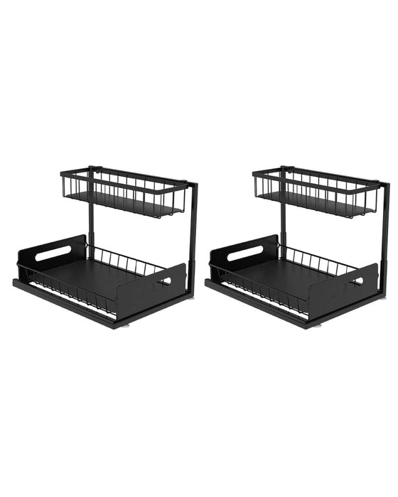 Uittrekbare Organizer Onder De Wastafel