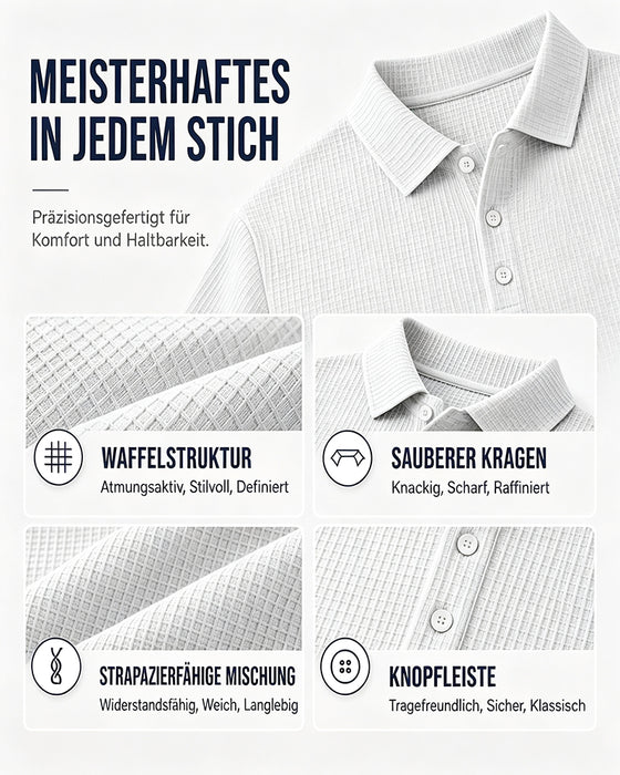 Top Heren Effen Kleur Reverskraag
