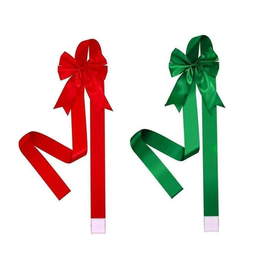 Kerst Deur Strik Lint Decoratie