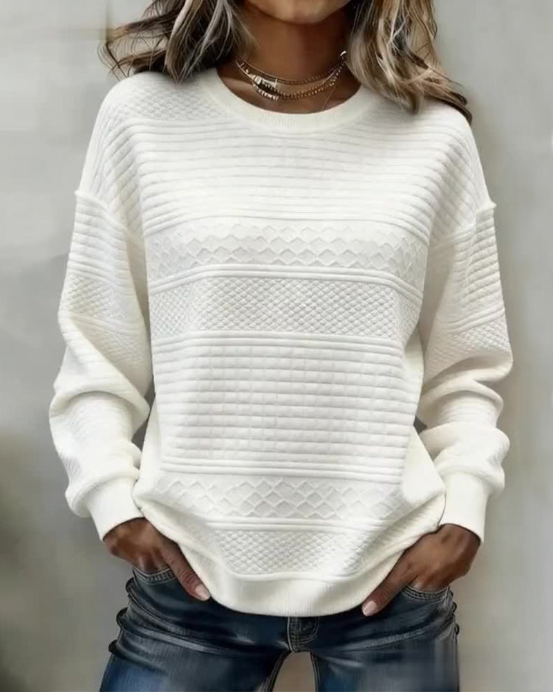 Sweater Twist Ronde Hals