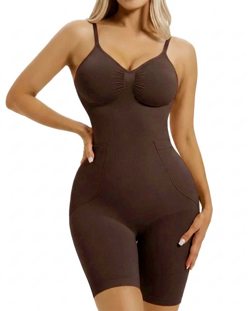 Bodysuit Rugsluiting Mooie Rug Vormend