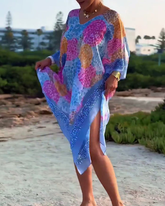 Strandjurk Resort Print Badpak