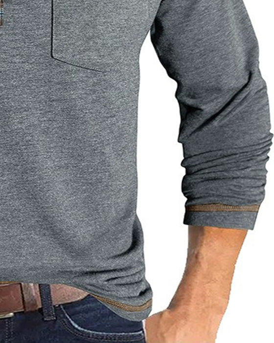 Blouse Heren Knoop Reverse Polo